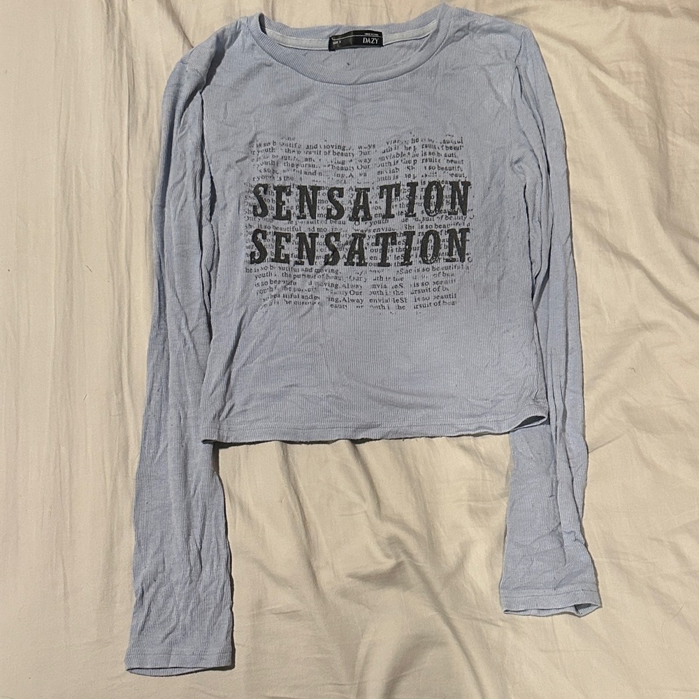 Long sleeve graphic tee